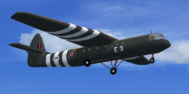 RAF Horsa Glider from World War 2